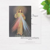 イエスディン慈悲スピリチュアルブーケ祈りの言葉ホリー (デスク)