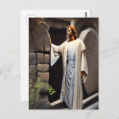 イエスノッキングオンアンティークドア ポストカード (正面/裏面)