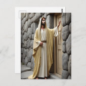 イエスノッキングオンアンティークドア ポストカード (正面/裏面)