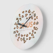 イエスハイウェイから天国 ラージ壁時計 (傾斜)