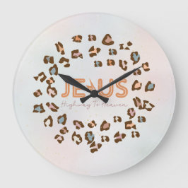 イエスハイウェイから天国 ラージ壁時計