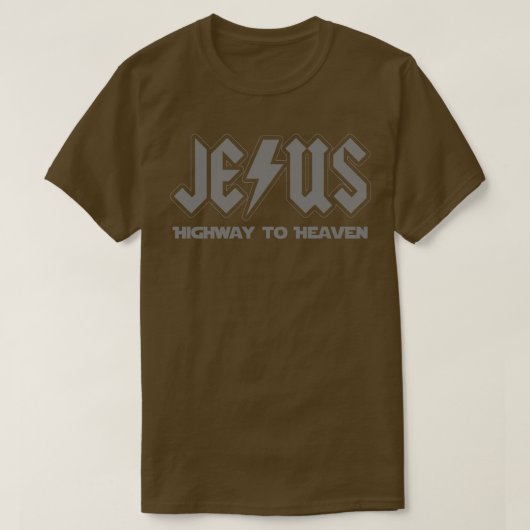 イエスハイウェイから天国 Tシャツ (デザイン正面)