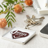 イエスハートスキルシュリュッセルツムグリュッケンヘルツ キーホルダー (側面)