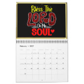 イエスバイブル引用文とことわざ カレンダー (2月 2027)