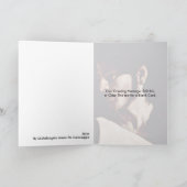 イエスバイミケランジェロメリシダカラヴァッジョ カード (内部)