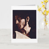 イエスバイミケランジェロメリシダカラヴァッジョ カード (黄色い花)