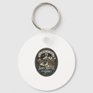 イエスバス運転手トランジットワーカーTシャツ信仰ベース キーホルダー