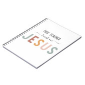 イエスパーソナライズされたの信仰の職業 ノートブック (左側)