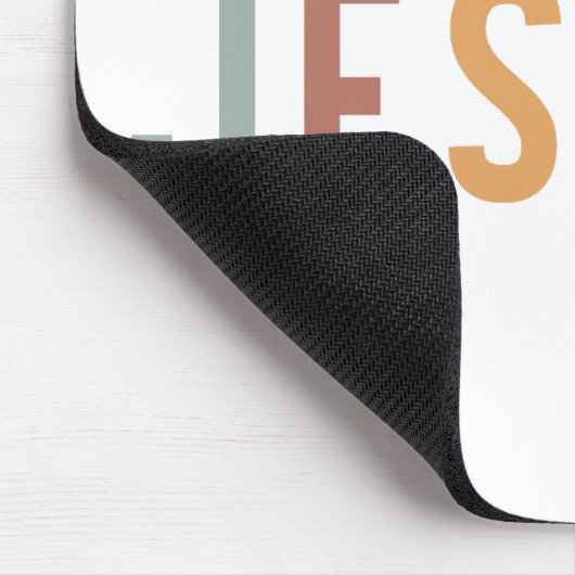 イエスパーソナライズされたの信仰の職業 マウスパッド (コーナー)