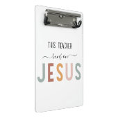 イエスパーソナライズされたの信仰の職業 ミニクリップボード (アングル)