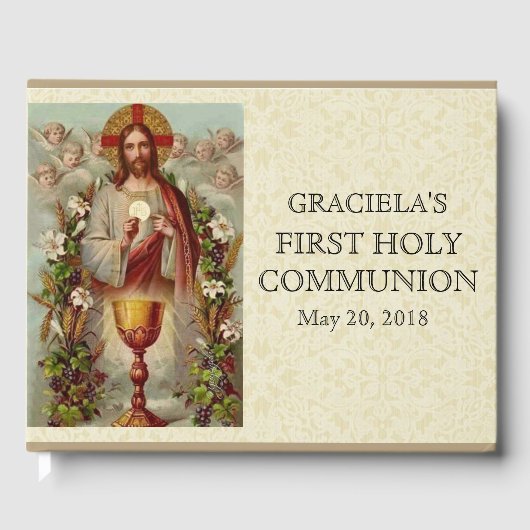 イエスファースト聖餐式エンジェルズレース ゲストブック (正面)