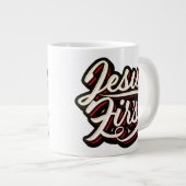 イエスファースト70のスタイル ジャンボコーヒーマグカップ (正面右)