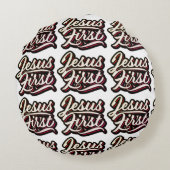 イエスファースト70のスタイル ラウンドクッション (裏面)