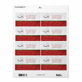 イエスフィッシュクリスチャンカスタムスパーソナライズされた ラベル (フルシート)