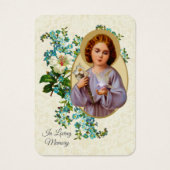 イエスフローラカトリック葬儀記念聖札 –  (正面)