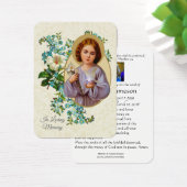 イエスフローラカトリック葬儀記念聖札 –  (デスク)