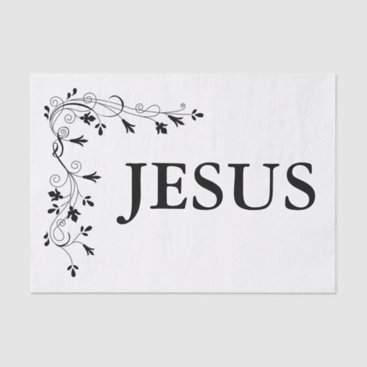 イエスフローラコー縁どナー 薄葉紙 (正面)