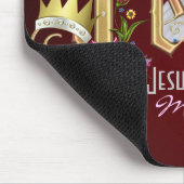 イエスヘアーズマウスパッド マウスパッド (コーナー)