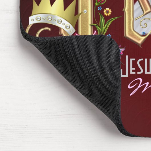 イエスヘアーズマウスパッド マウスパッド (コーナー)