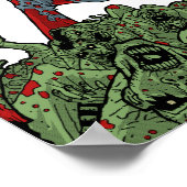 イエスヘーズゾンビ"アーメン"プリント ポスター (角)