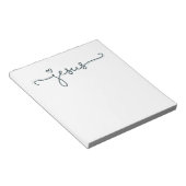 イエスホリデークリスマスメモ帳デイリーユース ノートパッド (アングル)