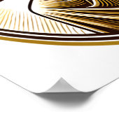 イエスホールディング金ゴールドクロス ポスター (角)