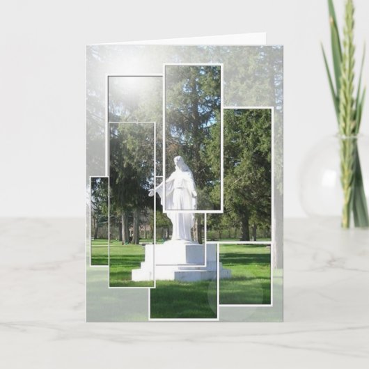 イエスモザイクグリーティングカードすべての行事 サンキューカード (正面)