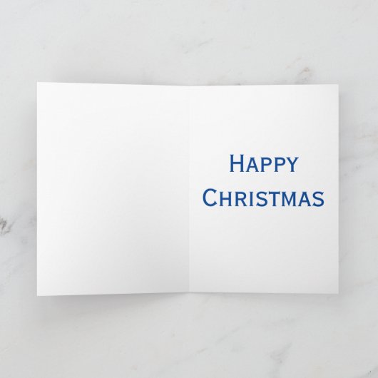 イエスライトオブザワールドクリスマスバイブル引用文 カード (内部)