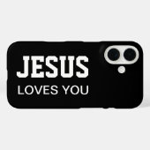 イエスラブユーやる気を起こさせるタイポグラフィ Case-Mate iPhoneケース (裏面 (横))