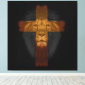 イエスリオンオブユダキャンバスプリント キャンバスプリント (インサイチュ (ウッドフロア))