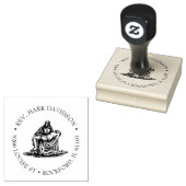 イエスヴァージンメリーピエタ宗教カトリック ラバースタンプ (押印)