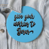 イエス与えに対する心配 缶バッジ (インサイチュ)