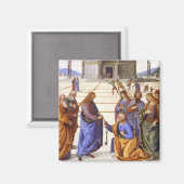 イエス与えペテーター天国磁石への鍵 マグネット (正面/裏面)