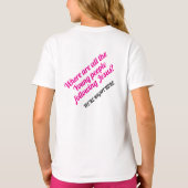 イエス世代 キッズTシャツ Tシャツ (裏面)