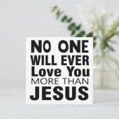 イエス以上にあなたを愛する人はいない カード (スタンド正面)