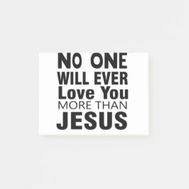 イエス以上にあなたを愛する人はいない ポストイット