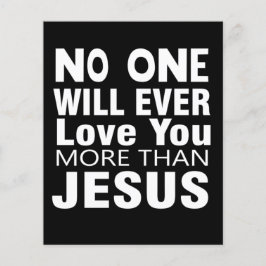 イエス以上にあなたを愛する者はいない   チラシ