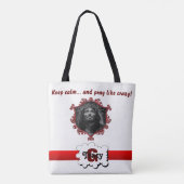 イエス保は穏やか祈に、モノグラム熱狂するバッグと同様に.b2 トートバッグ (裏面)