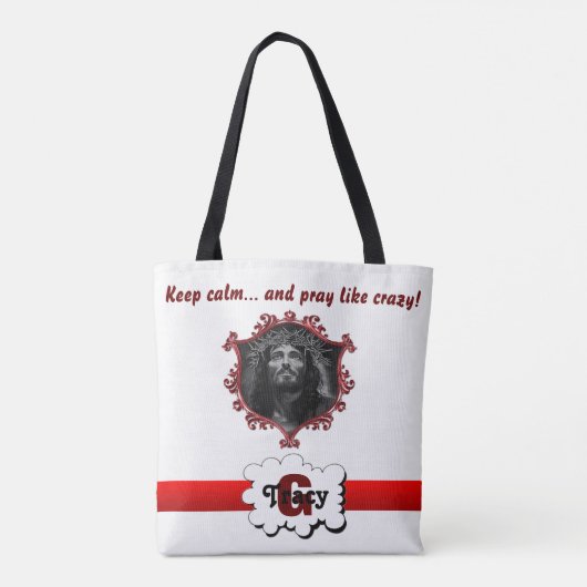 イエス保は穏やか祈に、モノグラム熱狂するバッグと同様に.b2 トートバッグ (裏面)