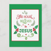 イエス信じの家 ポストカード (正面)