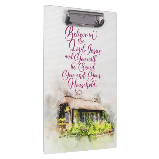 イエス信じ様に入って、あなた方は救 クリップボード (右)