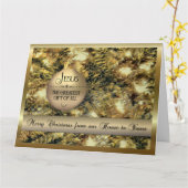 イエス全素晴らし体の贈り物 – 文字 – 大 カード (黄色い花)