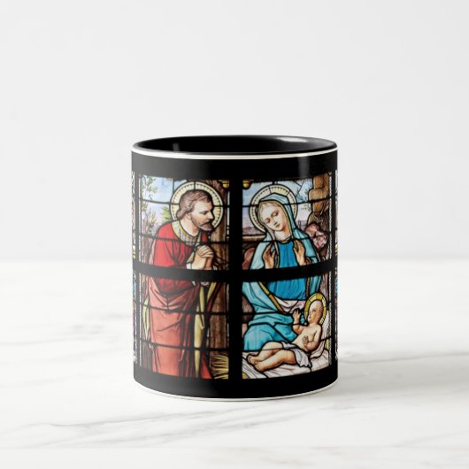 イエス出生 ツートーンマグカップ (中央)