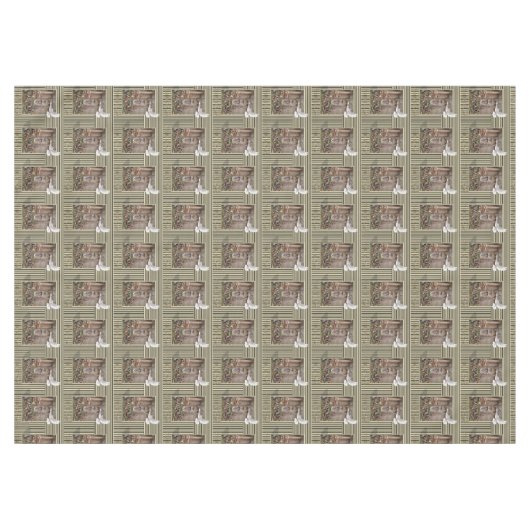 イエス出生、メリークリスマス・テーブルクロス テーブルクロス (正面(横))