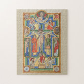 イエス十字中世のイルミネーション ジグソーパズル (縦)