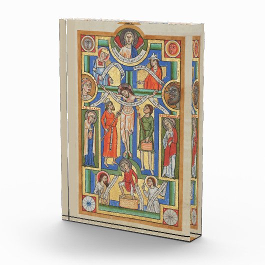 イエス十字中世のイルミネーション フォトブロック (右)