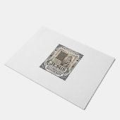 イエス原稿 イエス キリスト教 信仰 ヴィンテージ ドアマット (アングル)