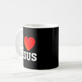 イエス大好き コーヒーマグカップ (正面左)