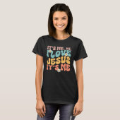 イエス大好き 信仰革命 神 聖書 Verse イエス Tシャツ (正面フル)