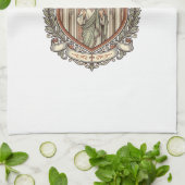 イエス大聖堂の建築 キッチンタオル (折り畳み)